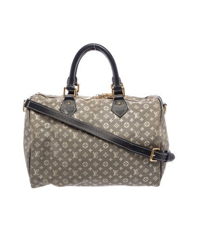 Louis Vuitton Vuitton Monogram Mini Lin Speedy Bandouliere 30