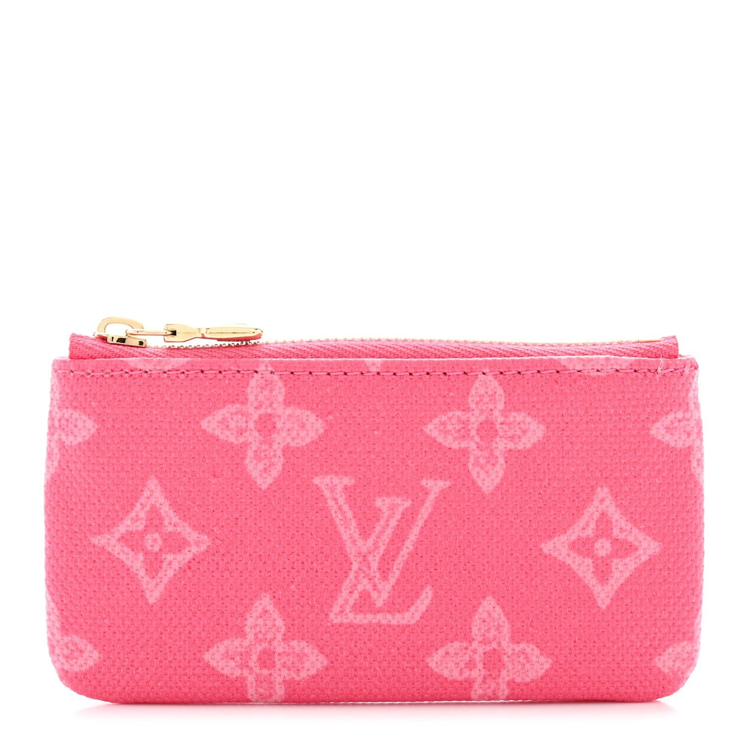 Louis Vuitton Monogram Origine Key Pouch Rose Ruban