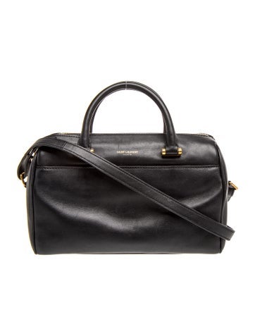 Leather leather Top Handle Bag