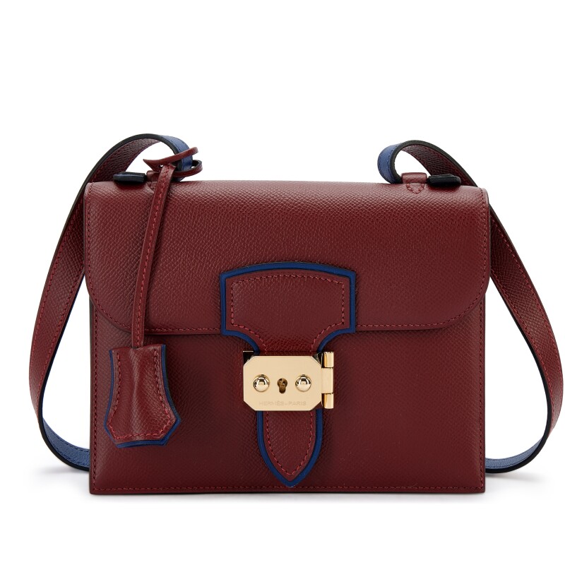 Hermes Rouge H Epsom Sac Illico Permabrass Hardware, 2015