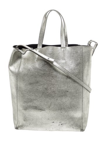 Celine Leather Vertical Cabas Small
