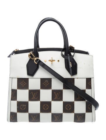 LV Monogram Tressage City Steamer MM