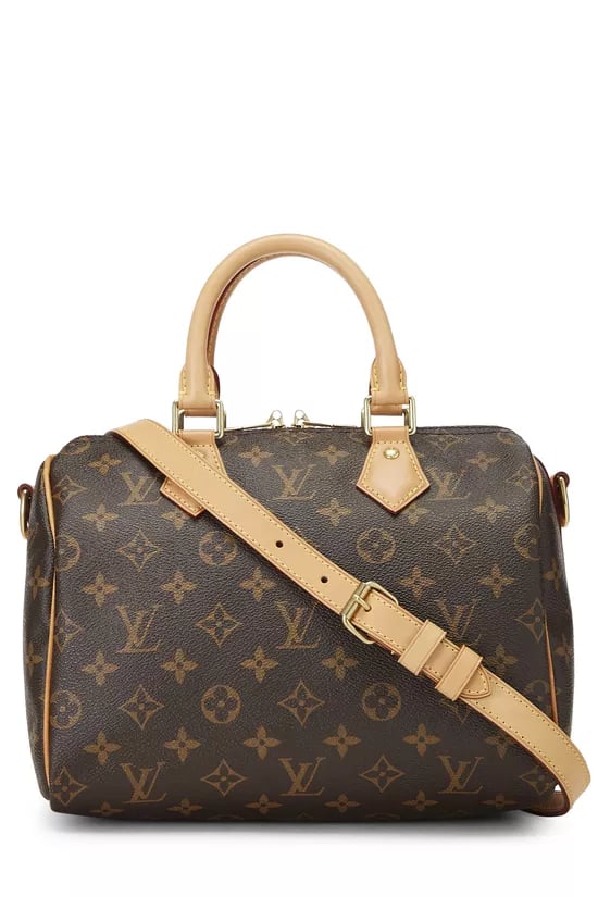 Louis Vuitton Monogram Canvas Speedy Bandouliere 25