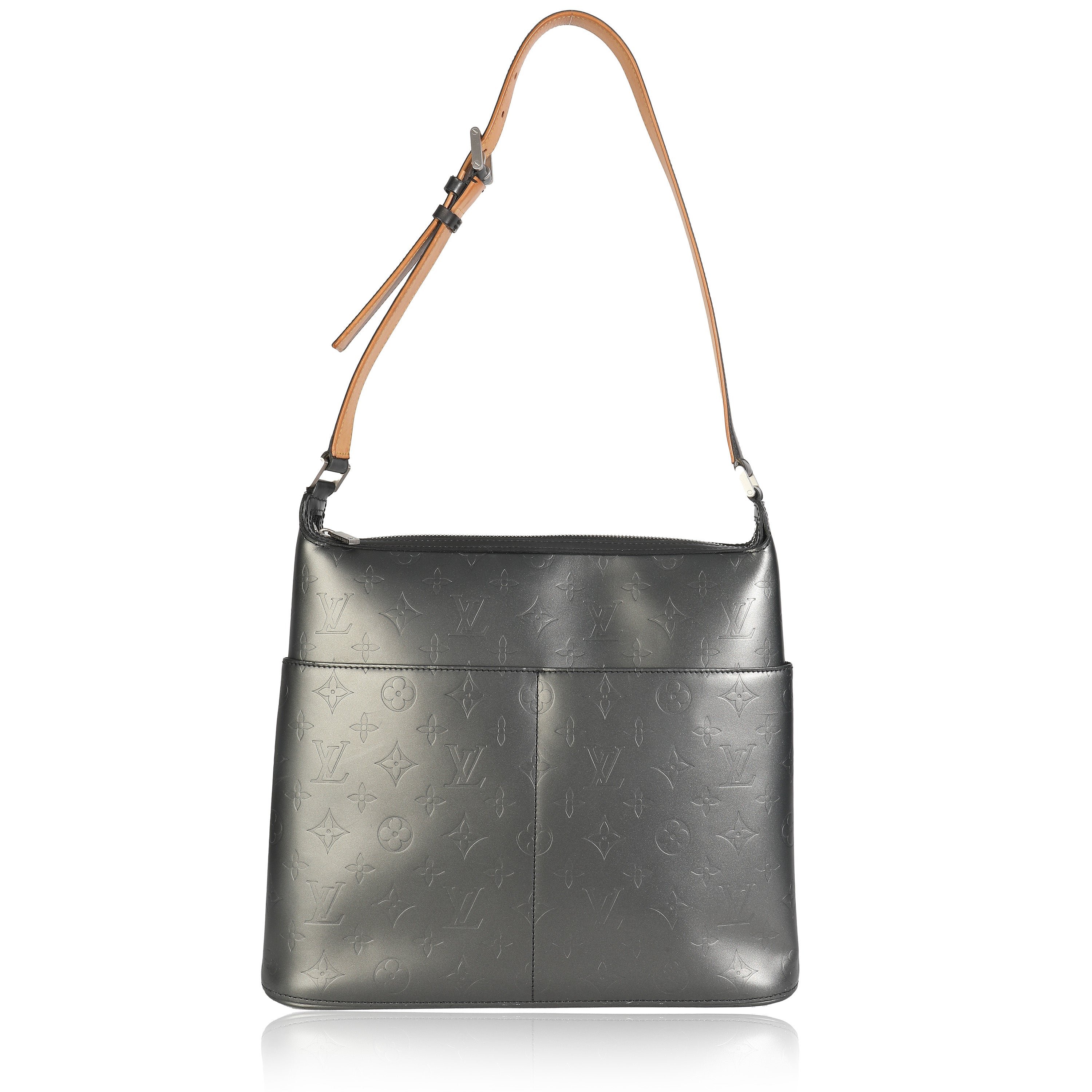 Louis Vuitton Black Mat Monogram Sutter Tote