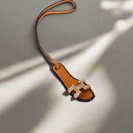 Hermes Hermès Oran Nano Charm Epsom Custom Swarovski