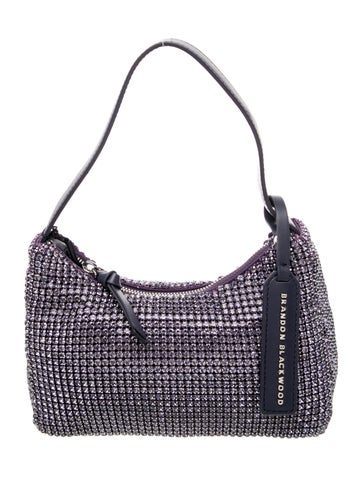 Brandon Blackwood Crystal Shoulder Bag