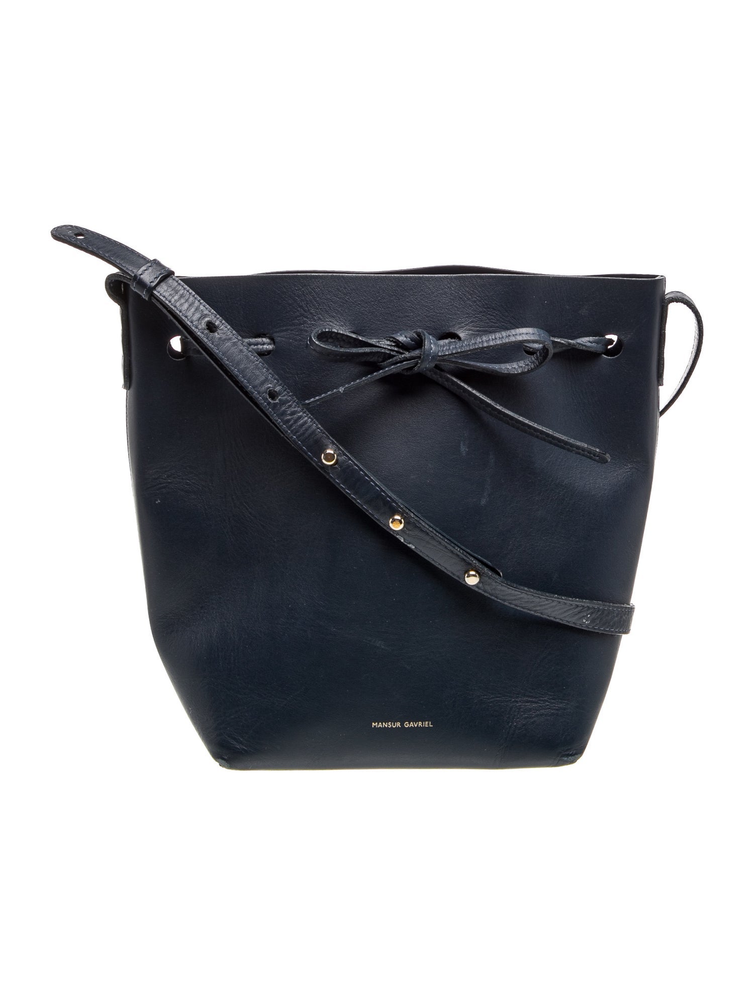 Leather Bucket Bag