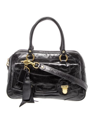 Leather Top Handle Bag