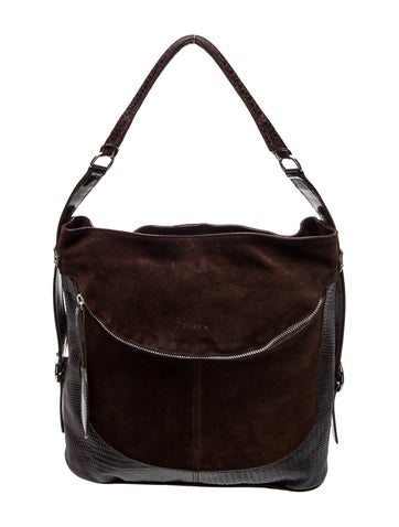 Suede Shoulder Bag