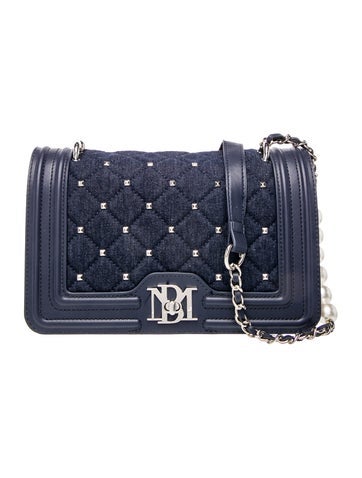 Badgley Mischka Denim Crossbody Bag