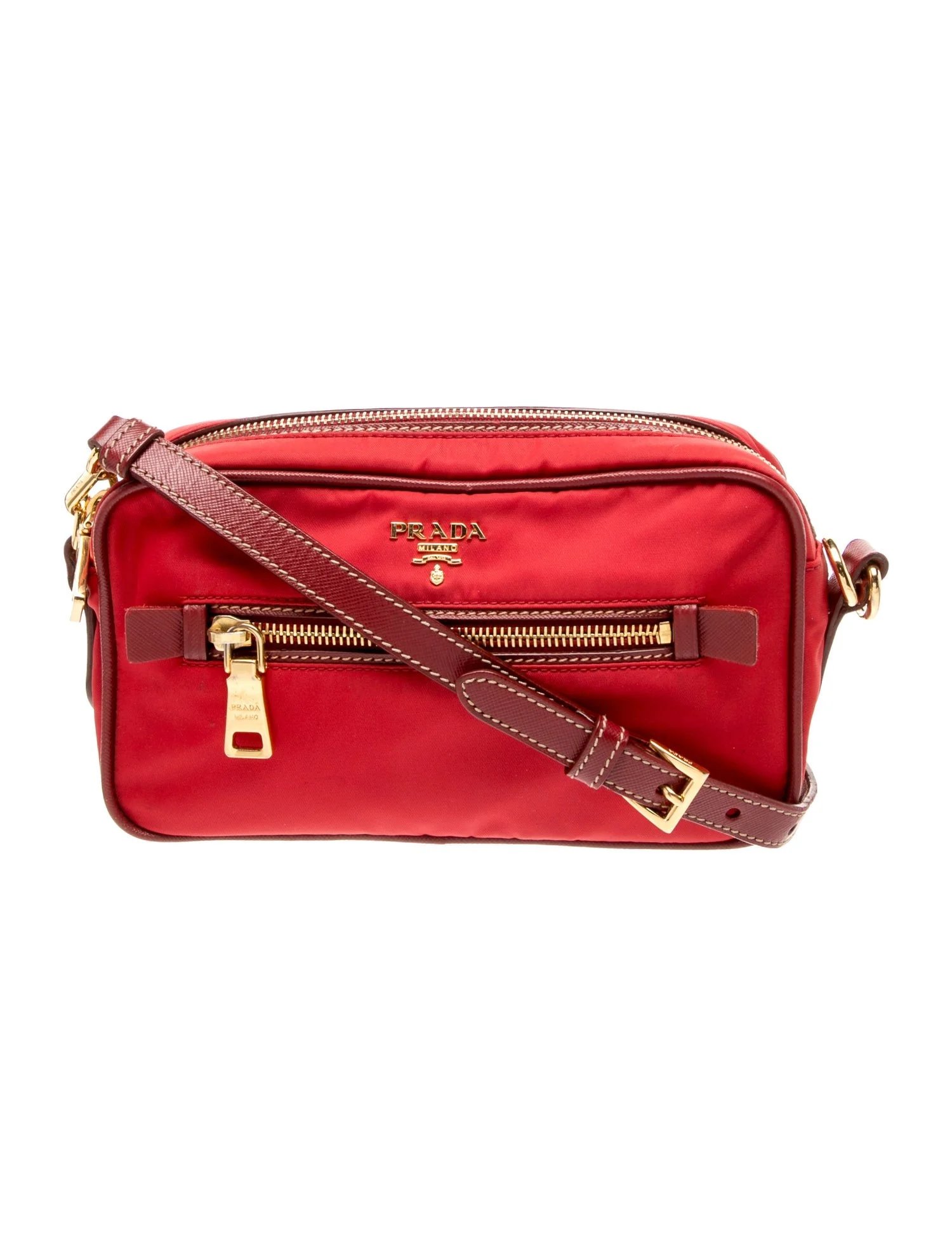 Saffiano Leather Crossbody Bag