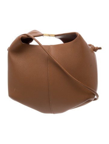 Polene Leather Shoulder Bag