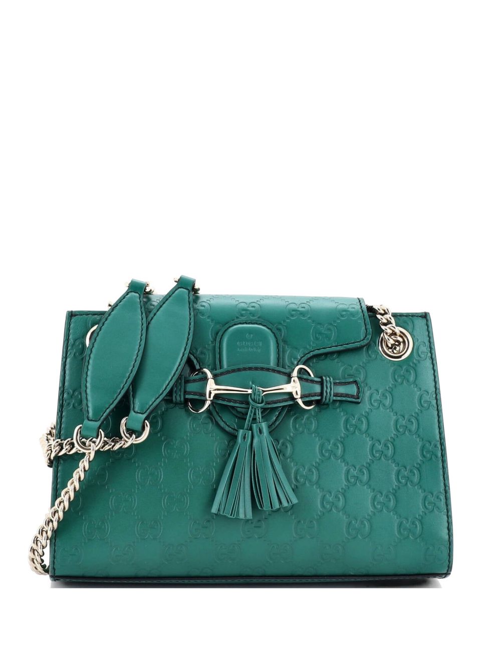 Emily Chain Flap Guccissima Leather Small shoulder bag