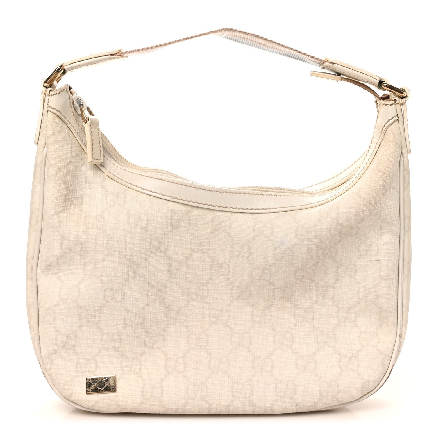 Gucci GG Plus Small Hobo White