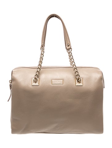 Leather Top Handle Bag