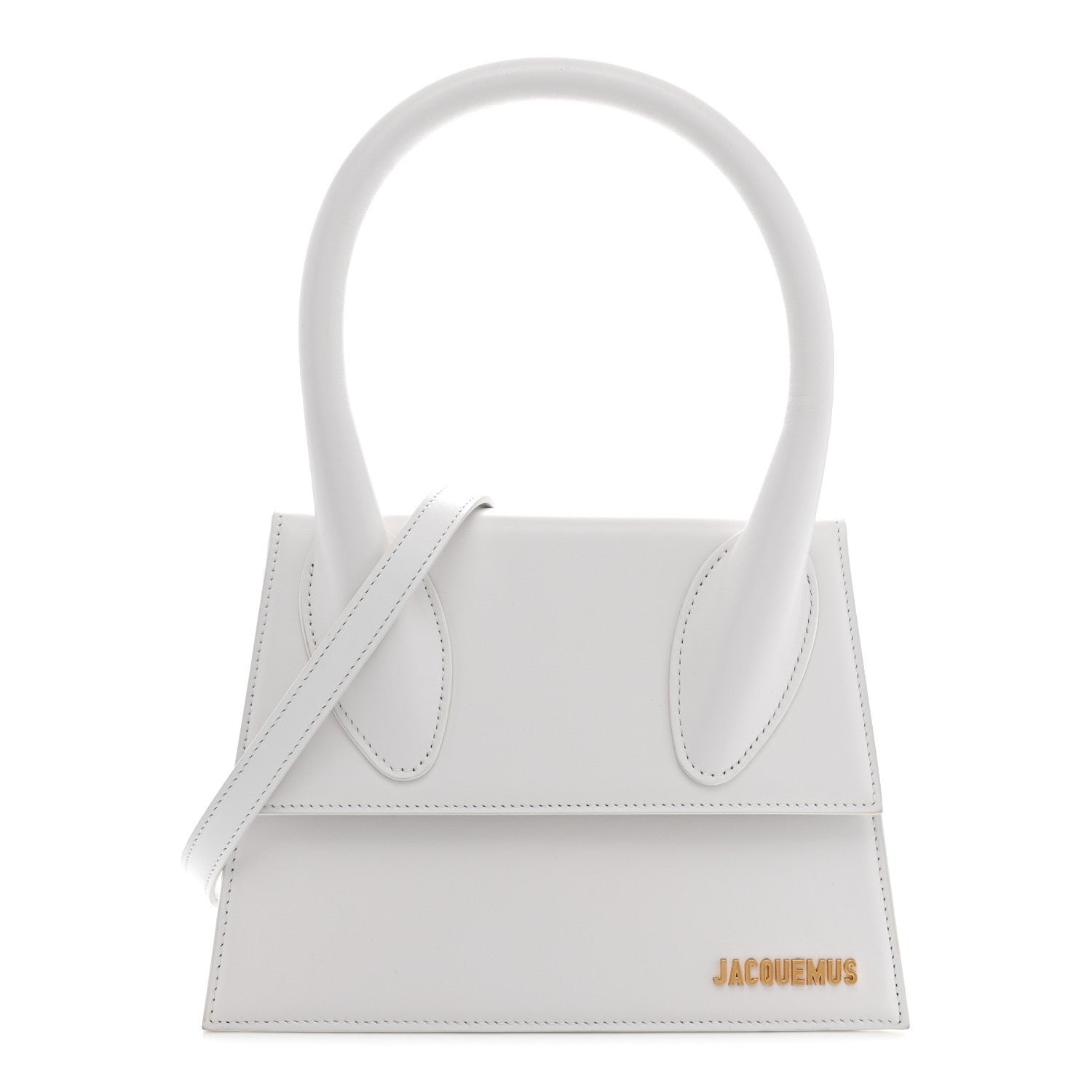 Jacquemus Smooth Calfskin Le Grand Chiquito White