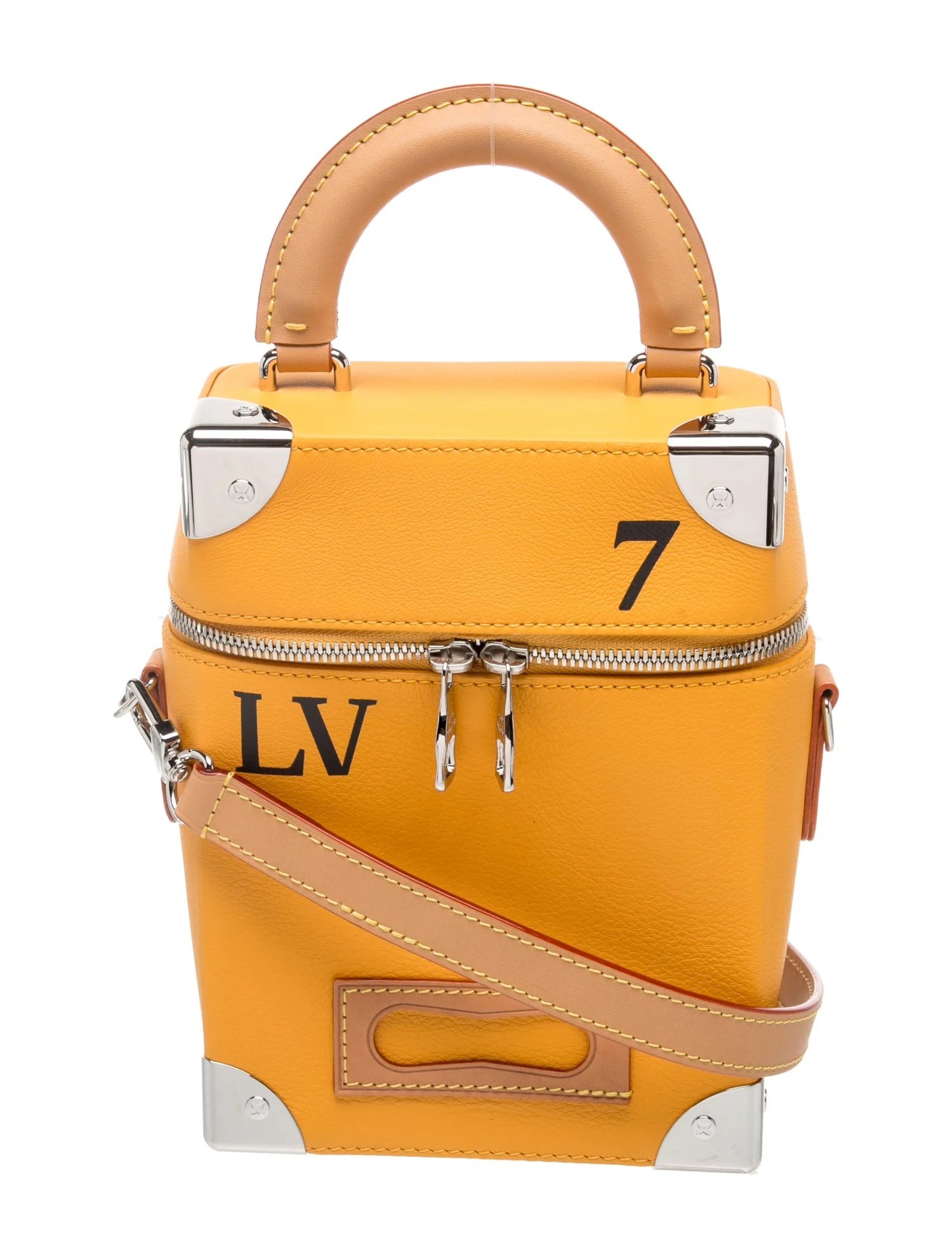 Taurillon Leather Top Handle Bag