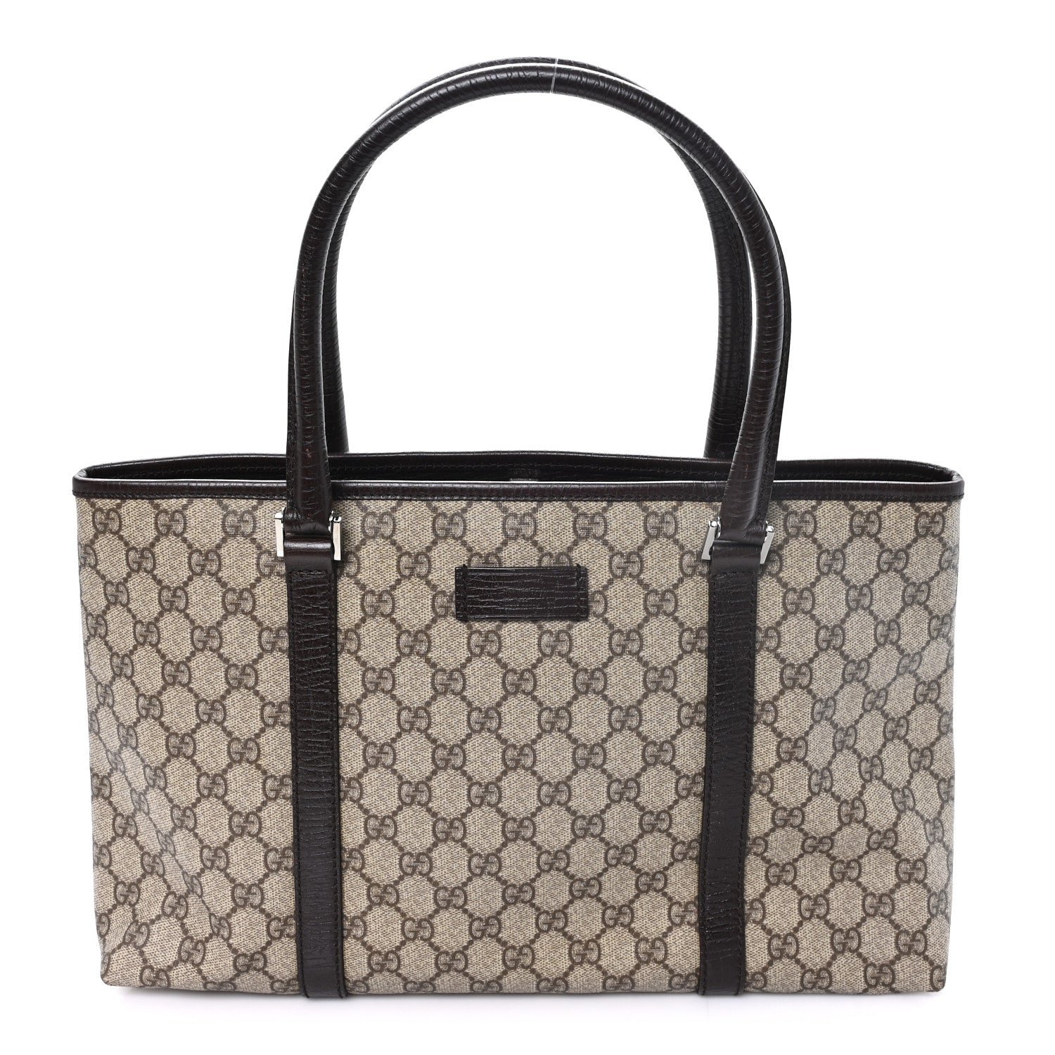 Gucci GG Plus Monogram Medium Joy Tote Dark Brown