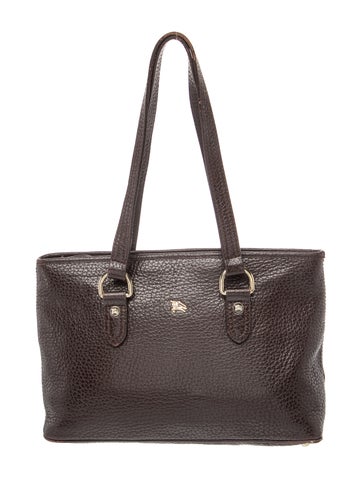 Leather Top Handle Bag