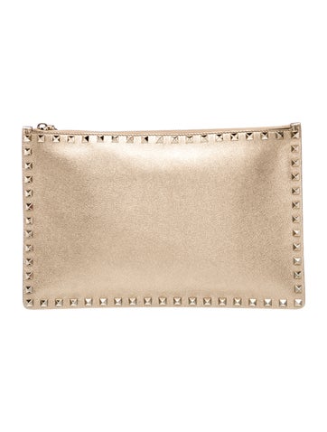 Valentino Rockstud Clutch