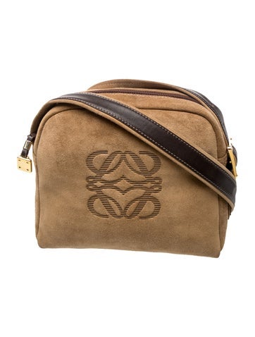 Suede Shoulder Bag Vintage