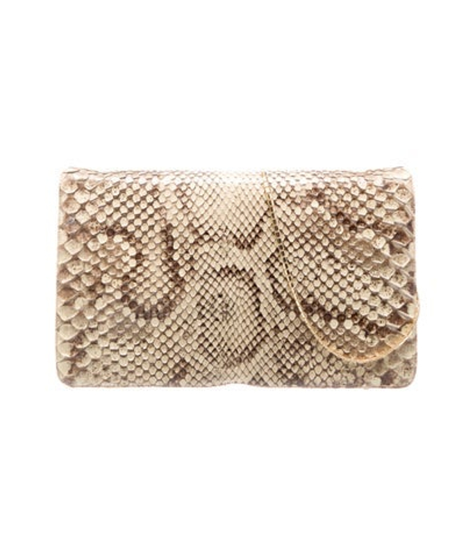 Judith Leiber Leiber Snakeskin Clutch