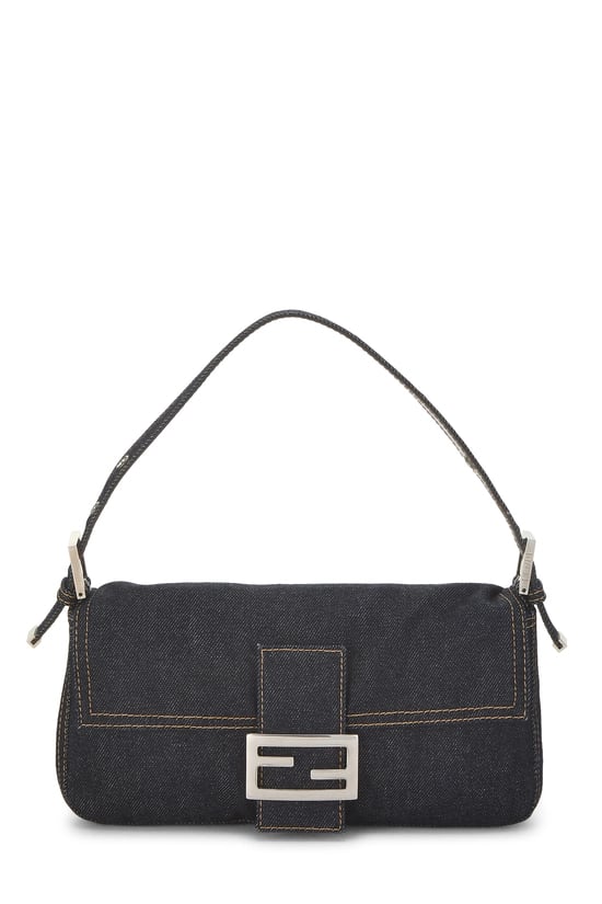 Navy Denim Baguette