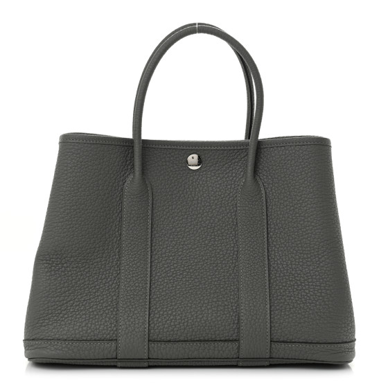 Hermes Negonda Garden Party 30 TPM Gris Meyer