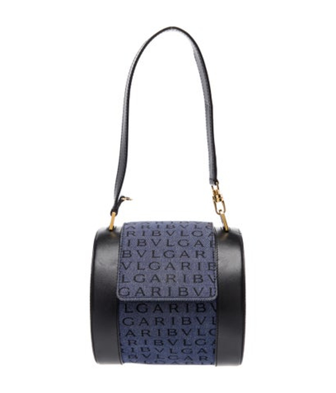 Bvlgari Denim Top Handle Bag