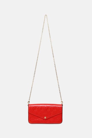 2015 Patent Vernis Felicie Pochette Bag