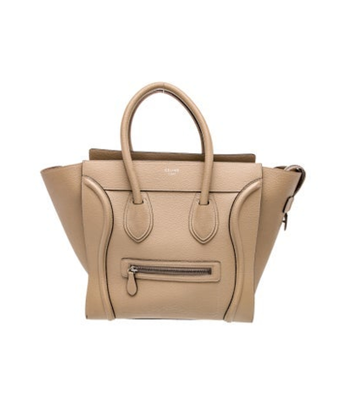 Celine Leather Luggage Mini