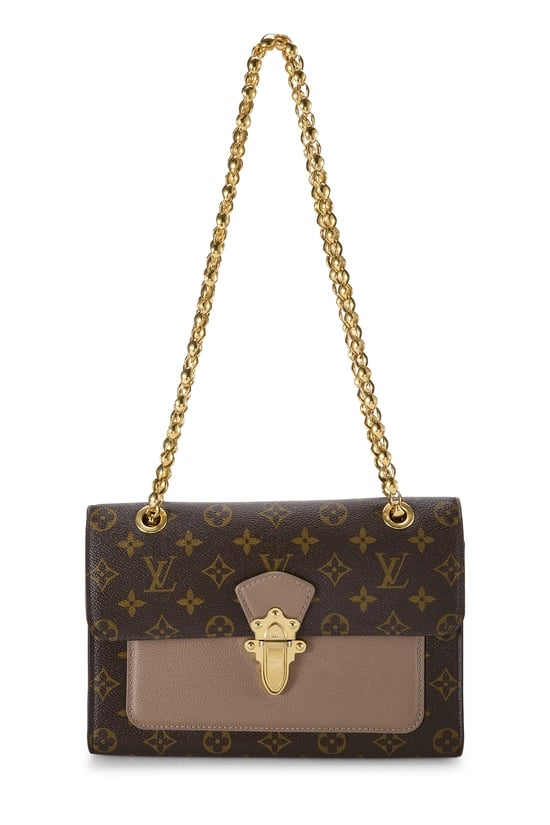 Purple Monogram Canvas Victoire
