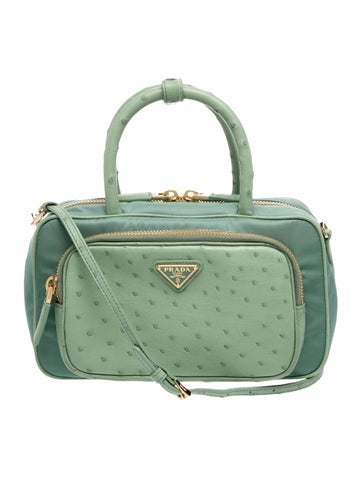 Tessuto Nylon Top Handle Bag