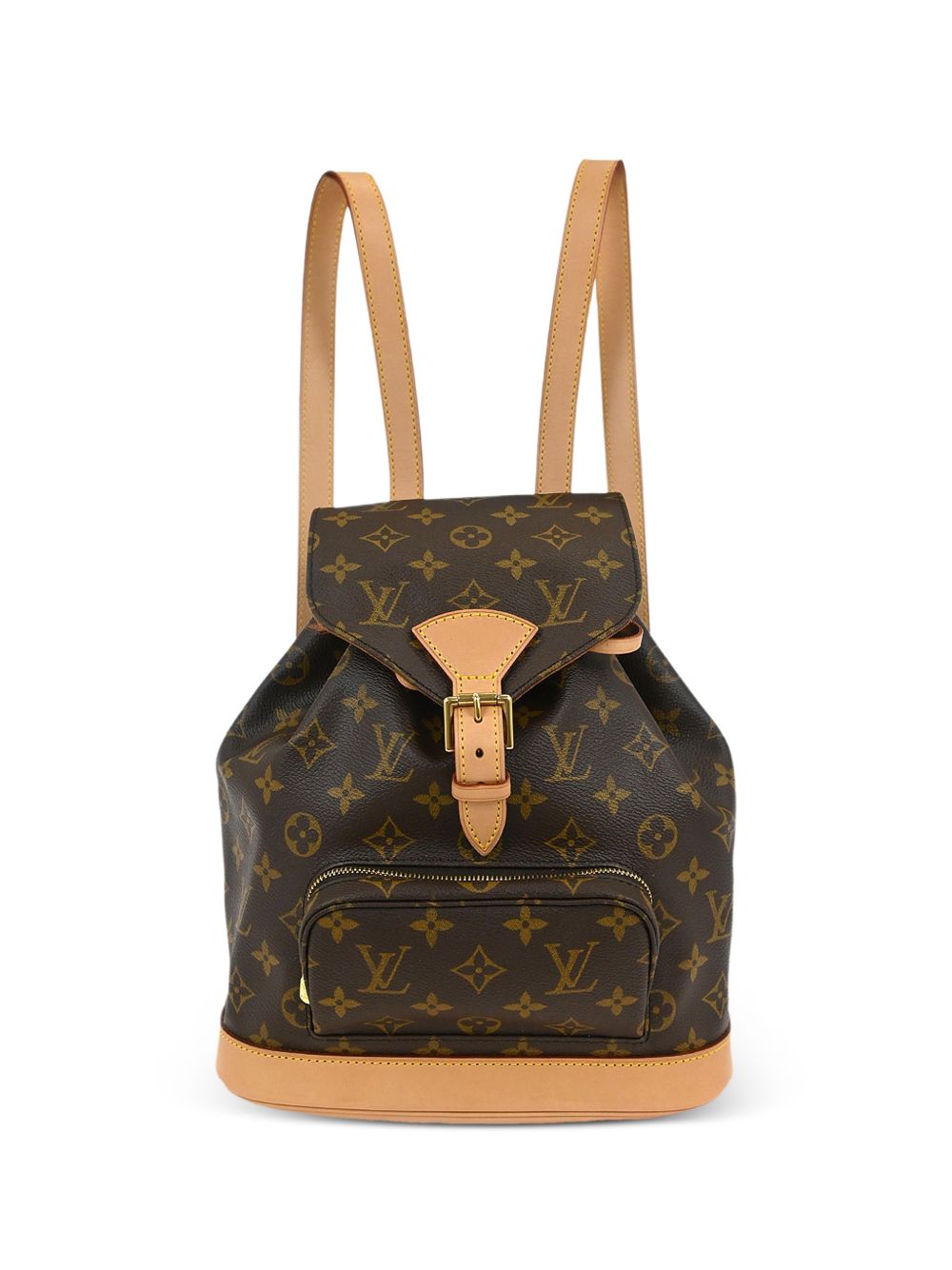 2001 MM Montsoutis monogram-canvas backpack
