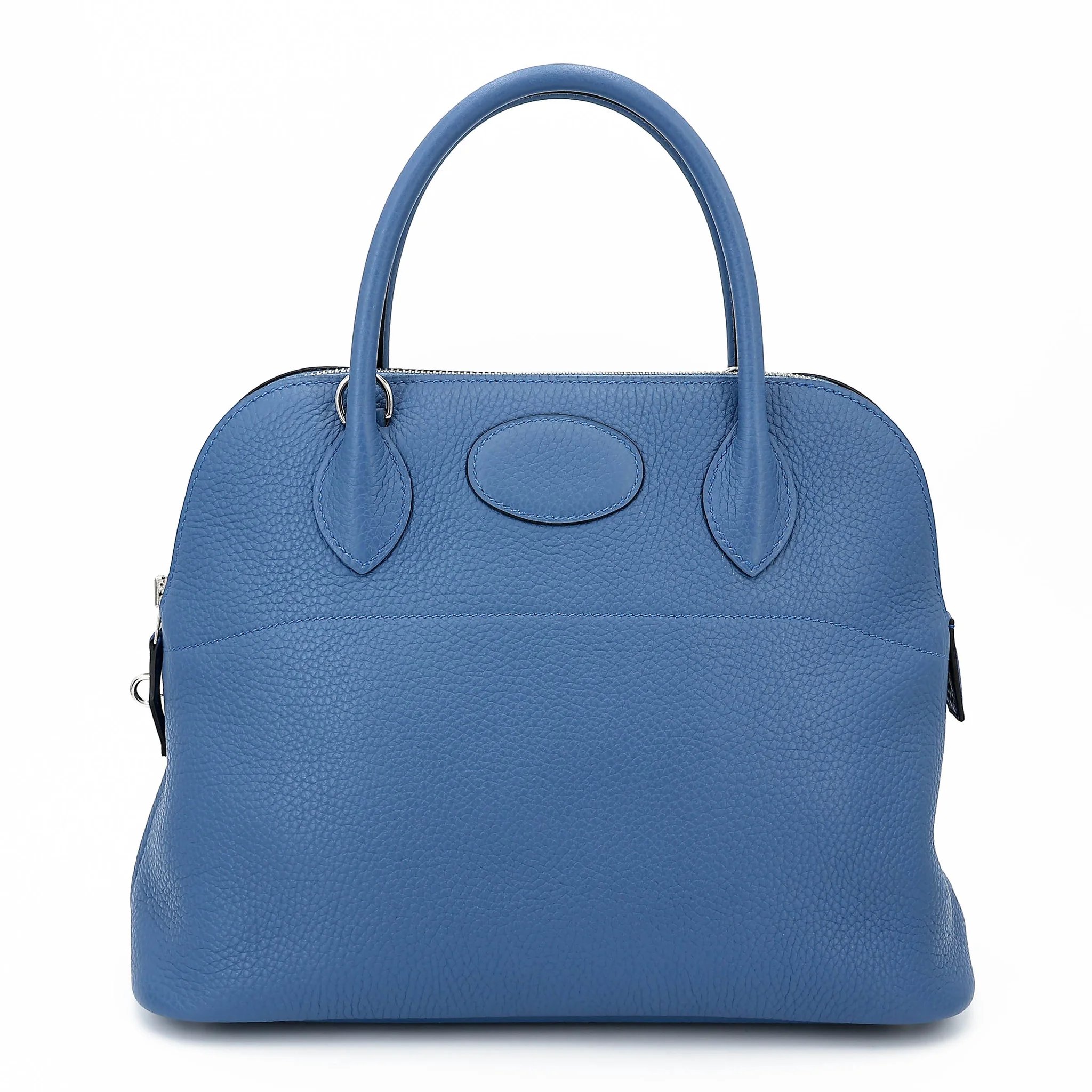 Hermes Bolide 31 Bleu Agate (R2) Clemence Palladium hardware X (2016)