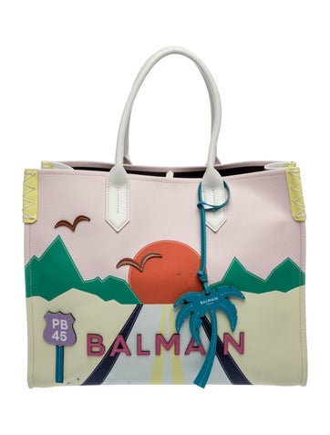 Balmain Canvas Tote