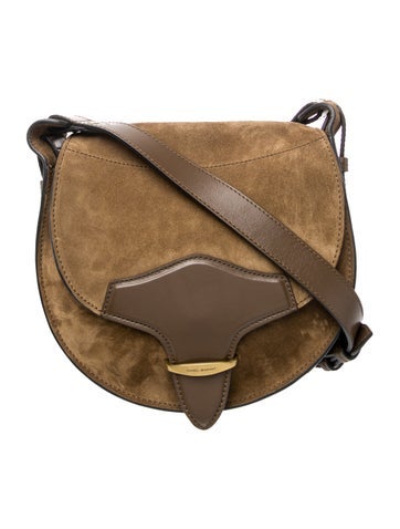 Suede Crossbody Bag