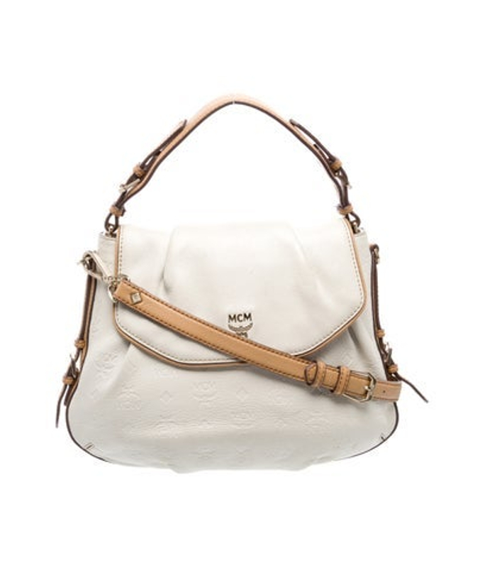 MCM Leather Top Handle Bag