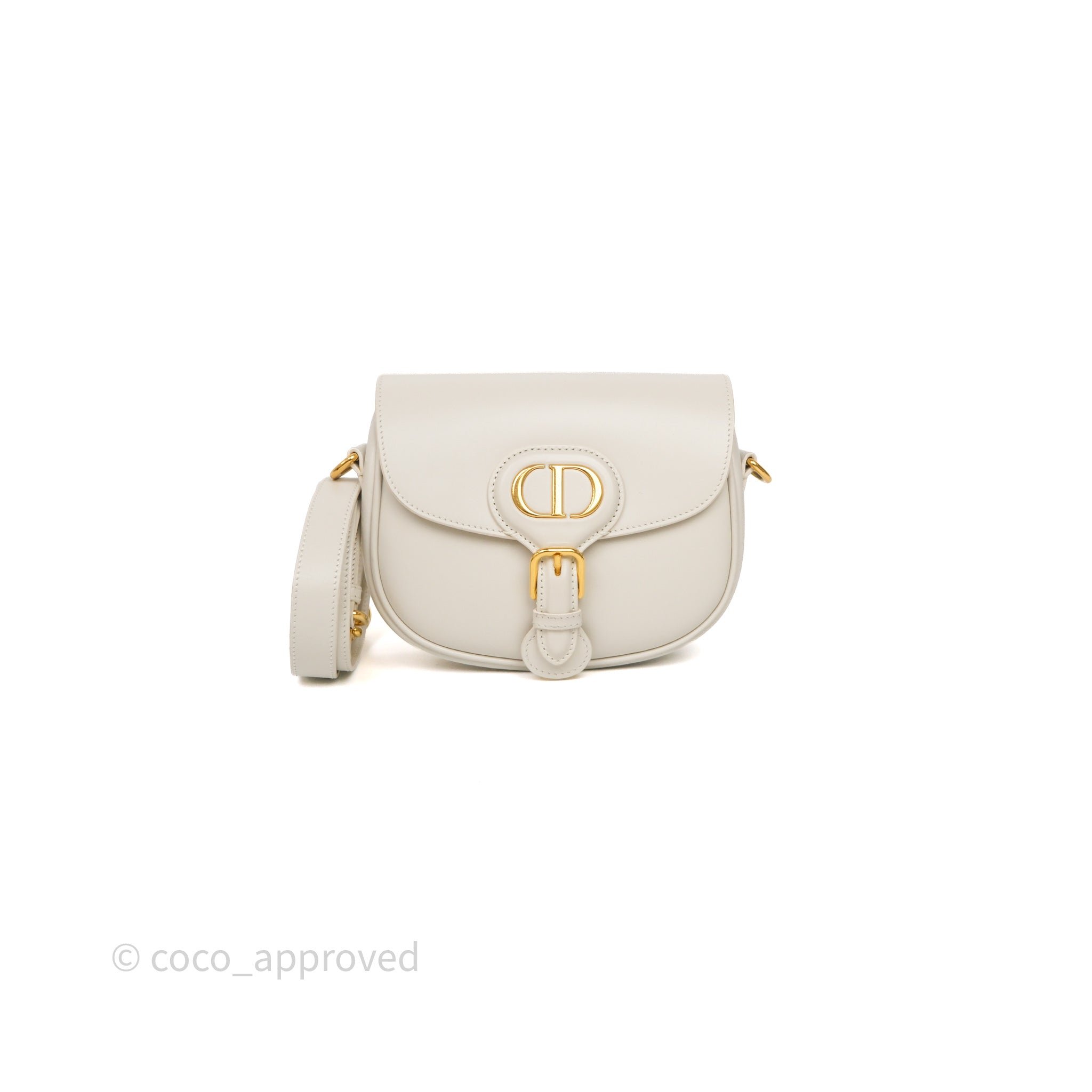 Christian Dior Small Bobby Bag Latte Box Calfskin