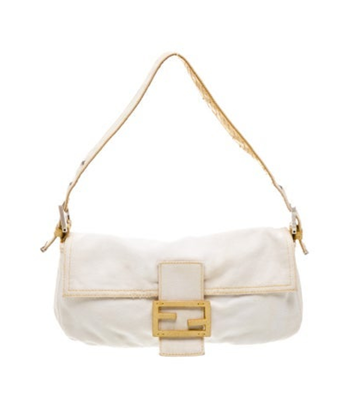 Fendi Canvas Baguette