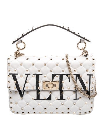 Rockstud Top Handle Bag