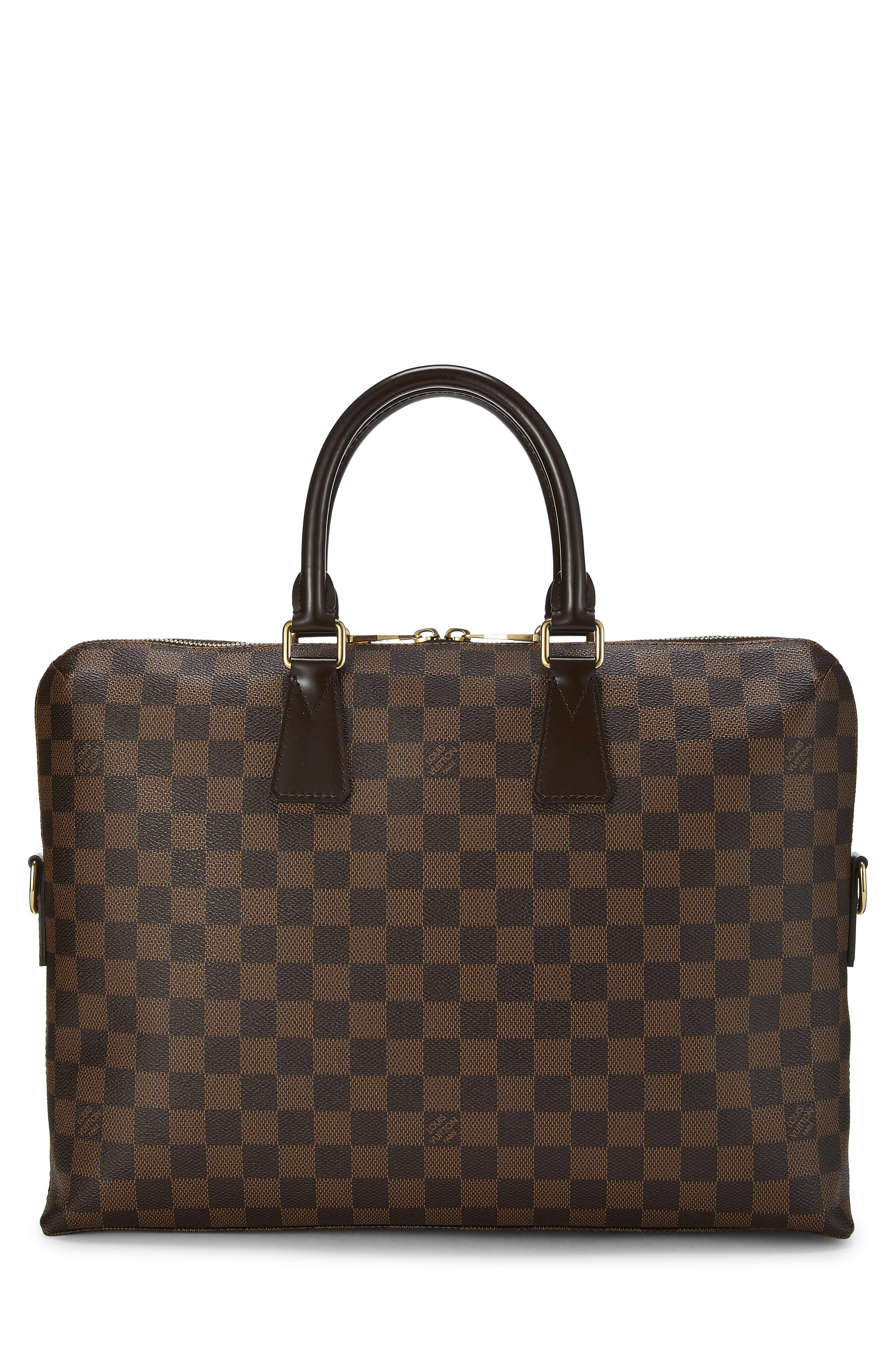 Brown Damier Ebene Porte Documents Jour
