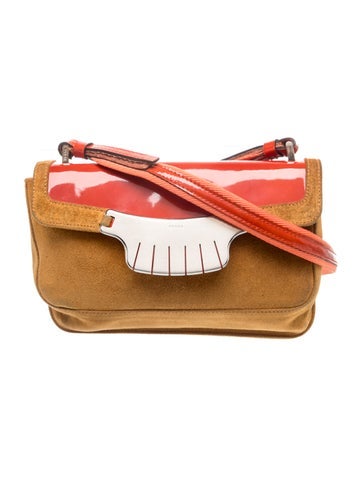 Scamosciato Suede Shoulder Bag