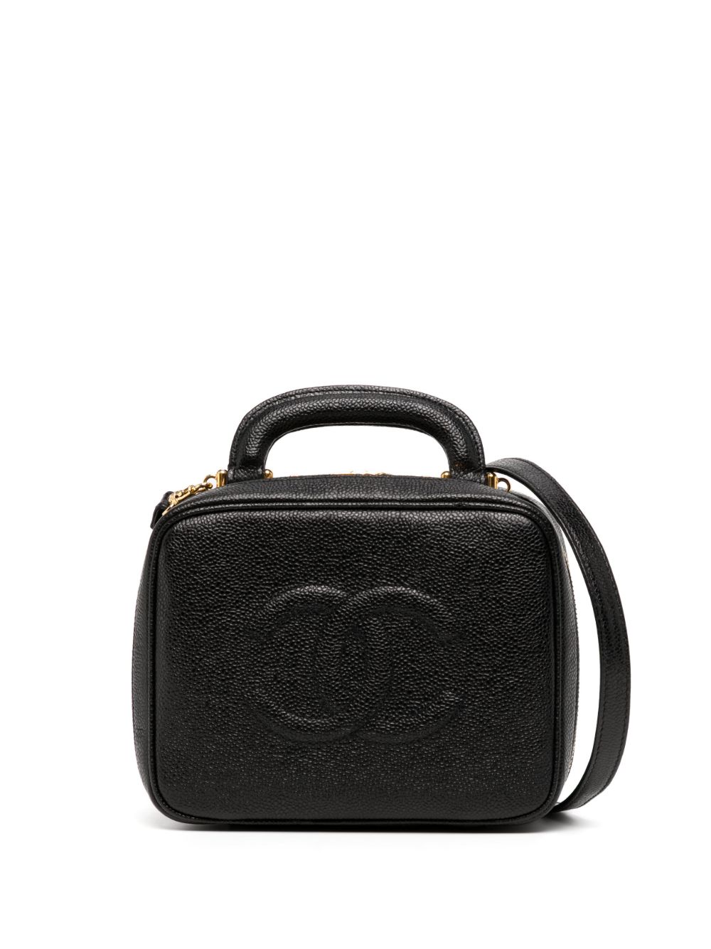 1997 CC stitch vanity two-way bag