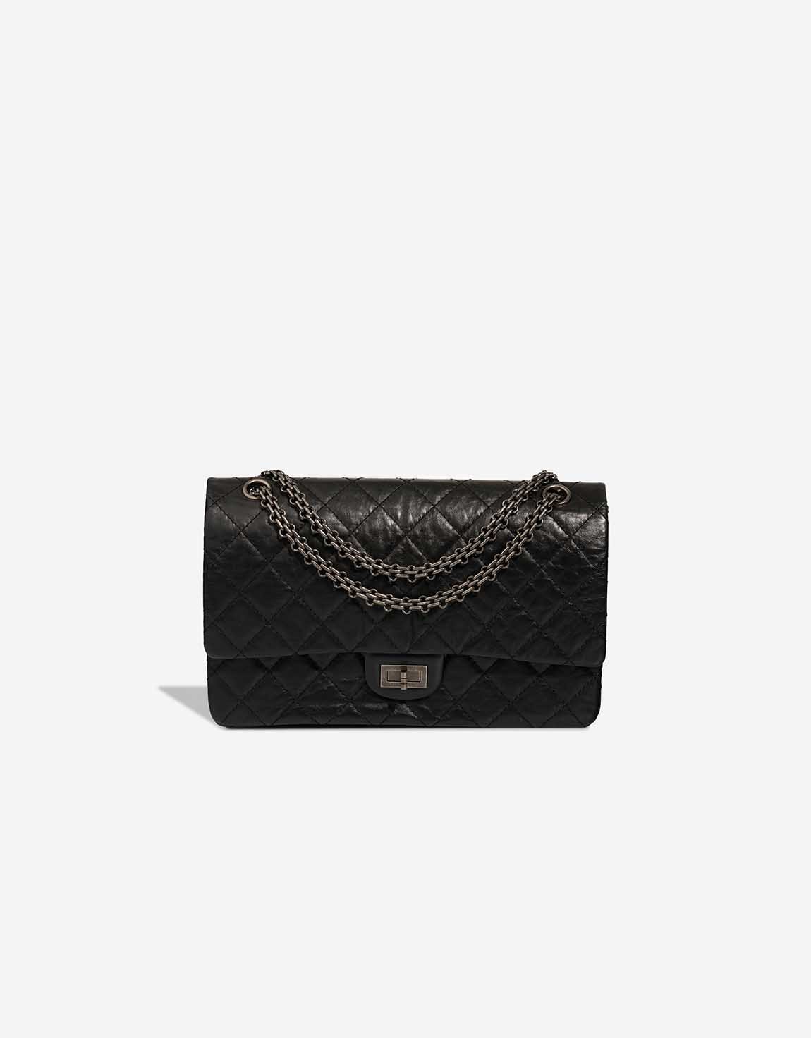 Chanel 
		2.55 Reissue 226 Aged Calf Black    