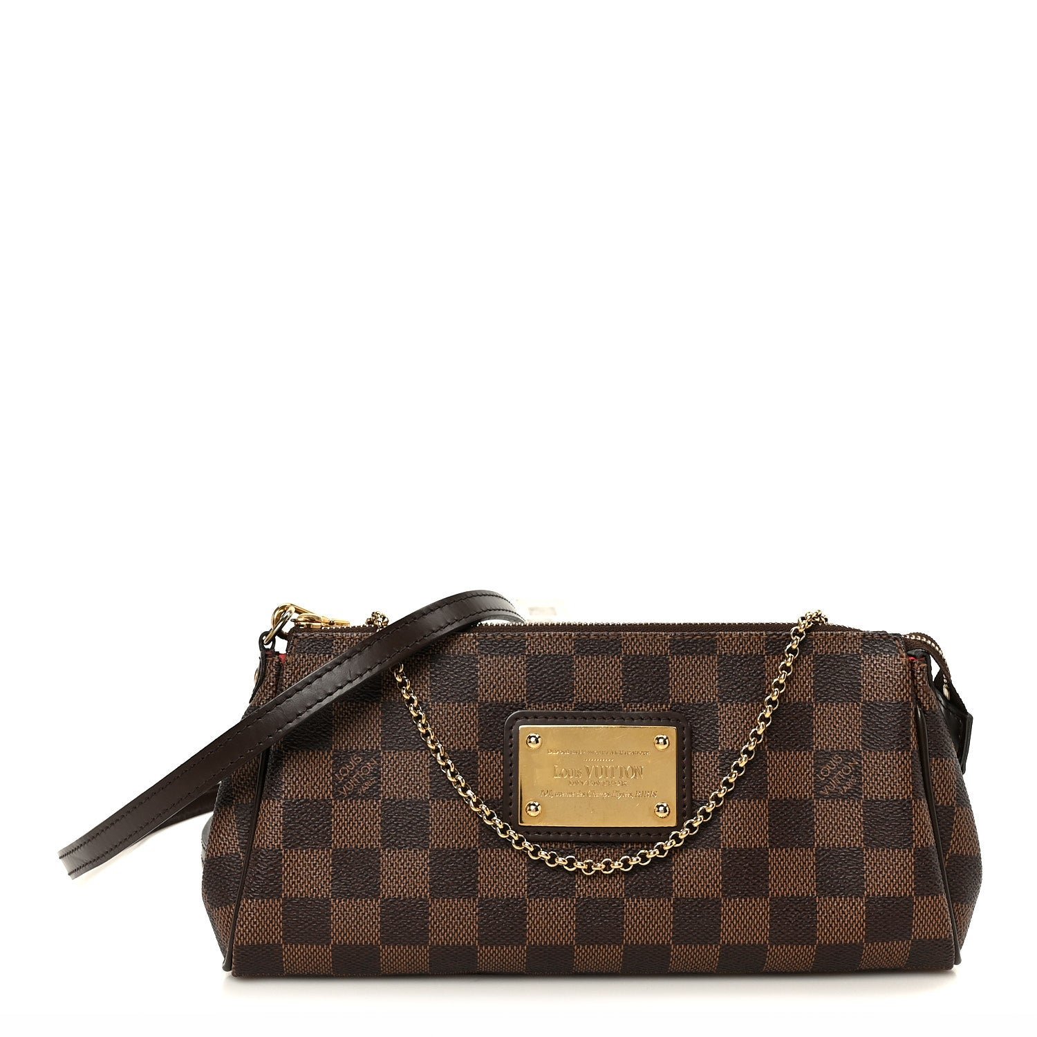 Louis Vuitton Damier Ebene Eva Clutch