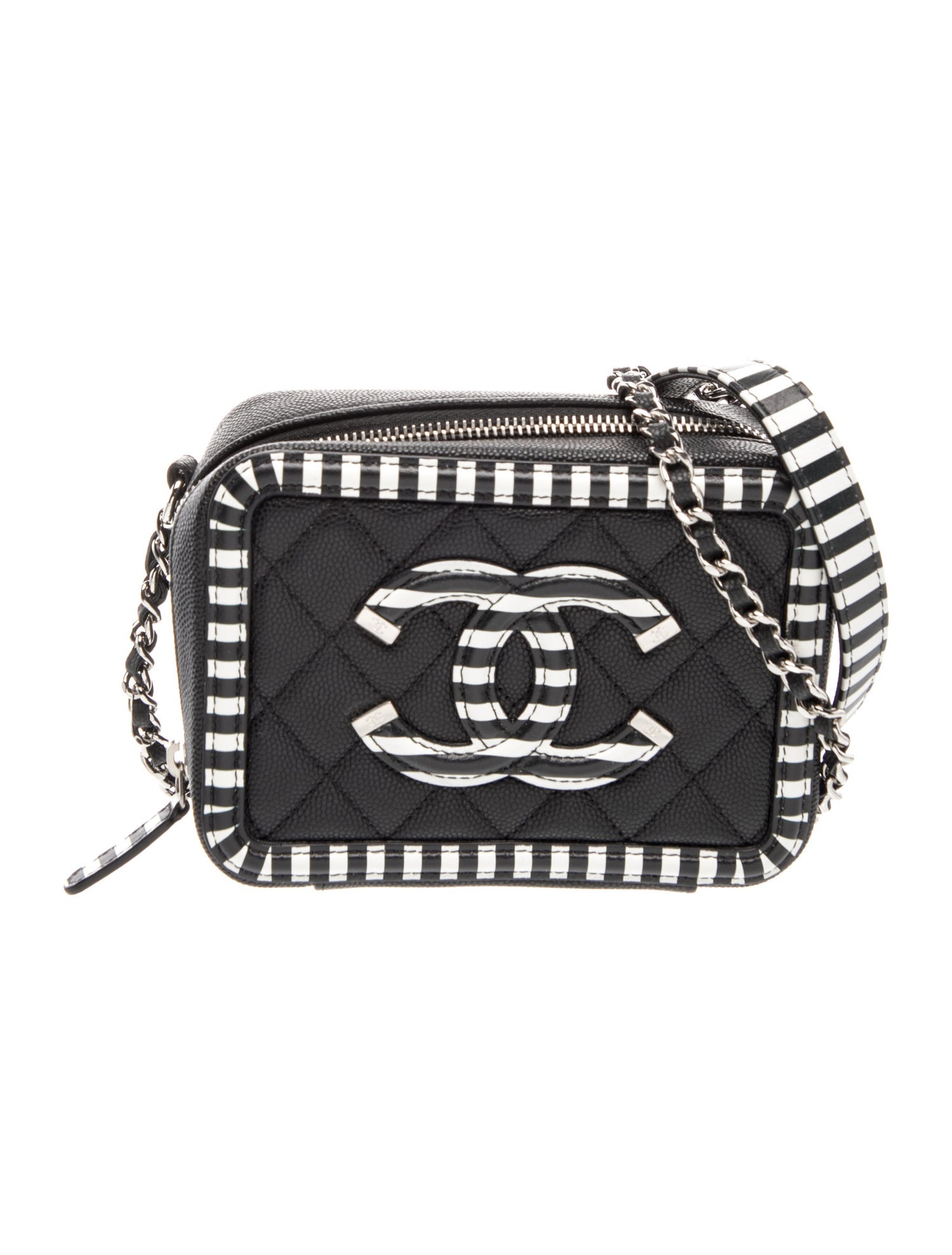 Mini Filigree Vanity Clutch w/ Chain