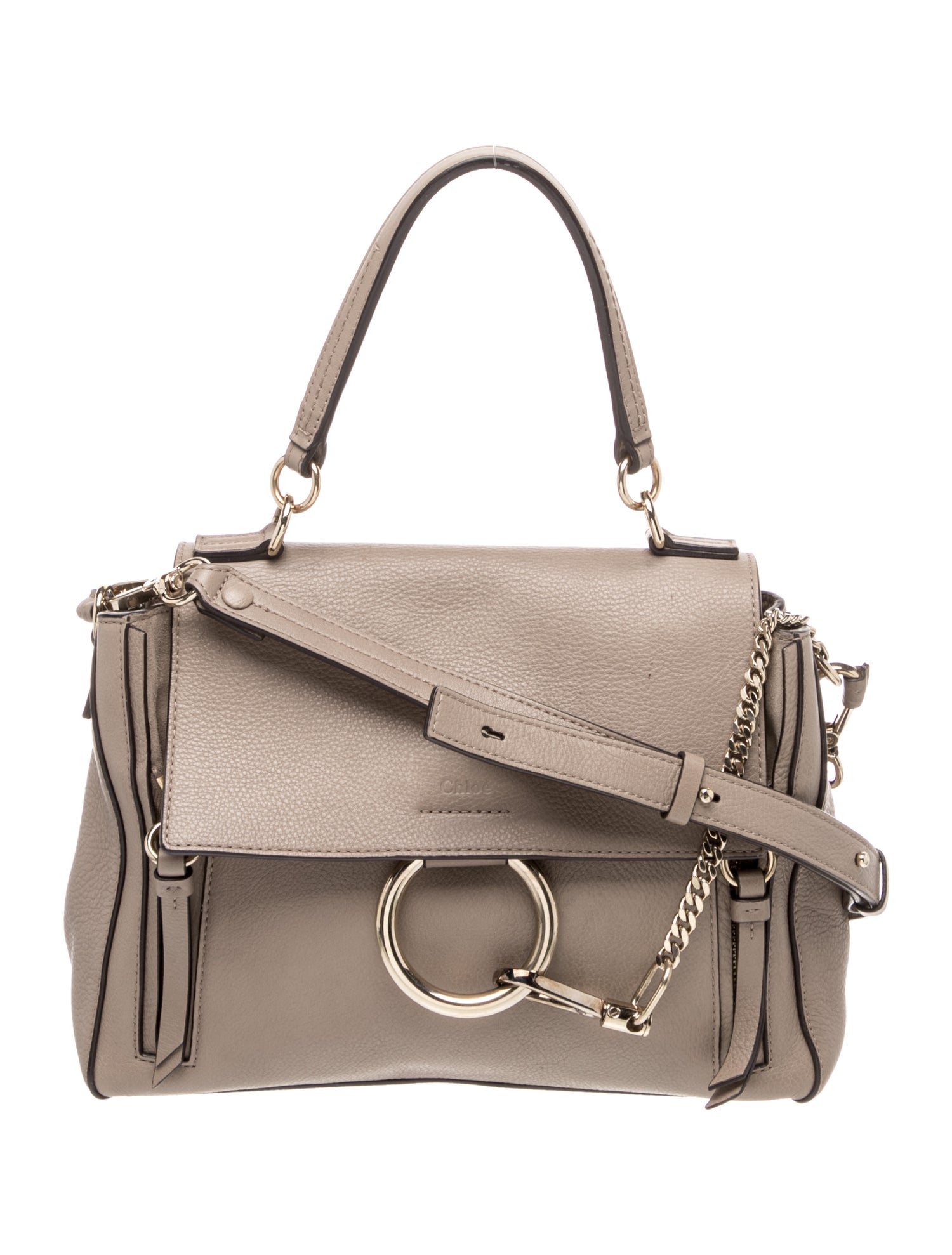 Leather Top Handle Bag