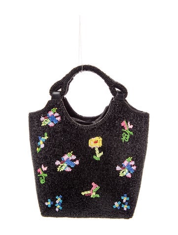 Sequins Top Handle Bag