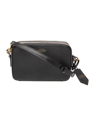 Smythson Leather Shoulder Bag w/ Tags
